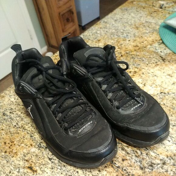 Rare Jordan Trainer Shoes Black 316449-001 Size 11.5 - Picture 4 of 12